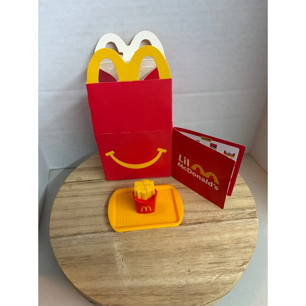 McDonalds Lil McDonalds Happy Meal Toy Set French Fries Tray Box 2025